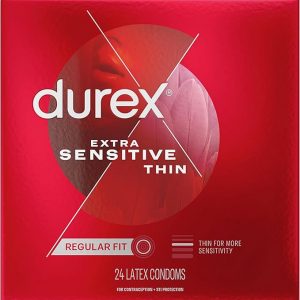 Durex Condom Extra Sensitive Natural Latex Condoms